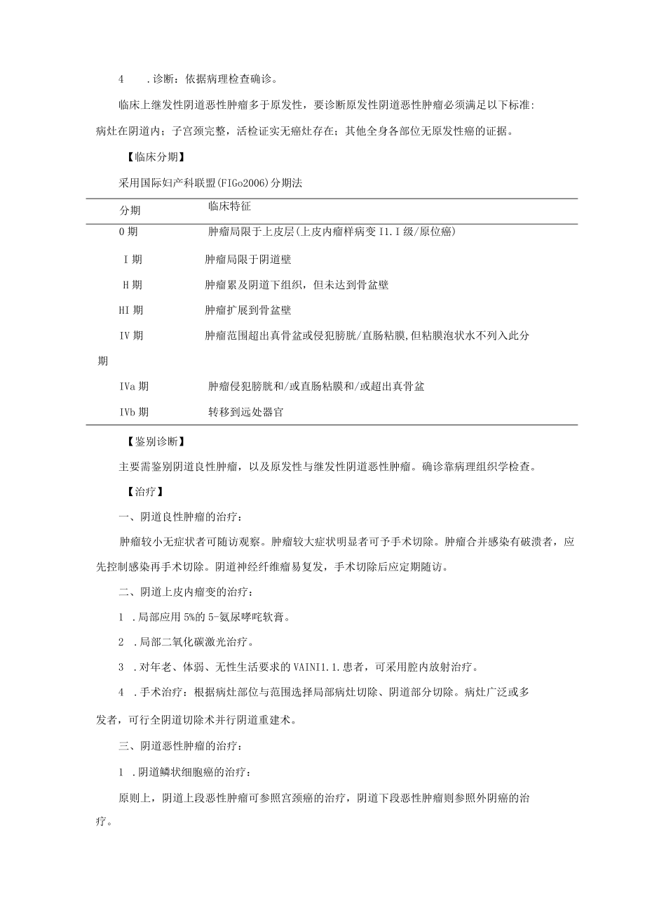 妇科阴道肿瘤诊疗常规.docx_第2页