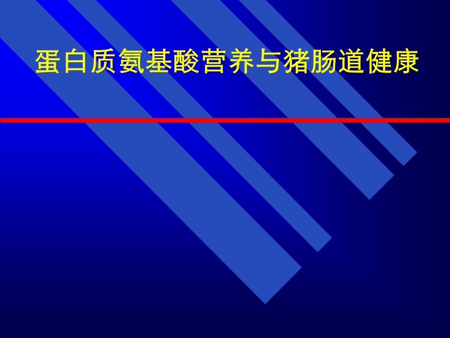 氨基酸营养与肠道健康.ppt_第1页