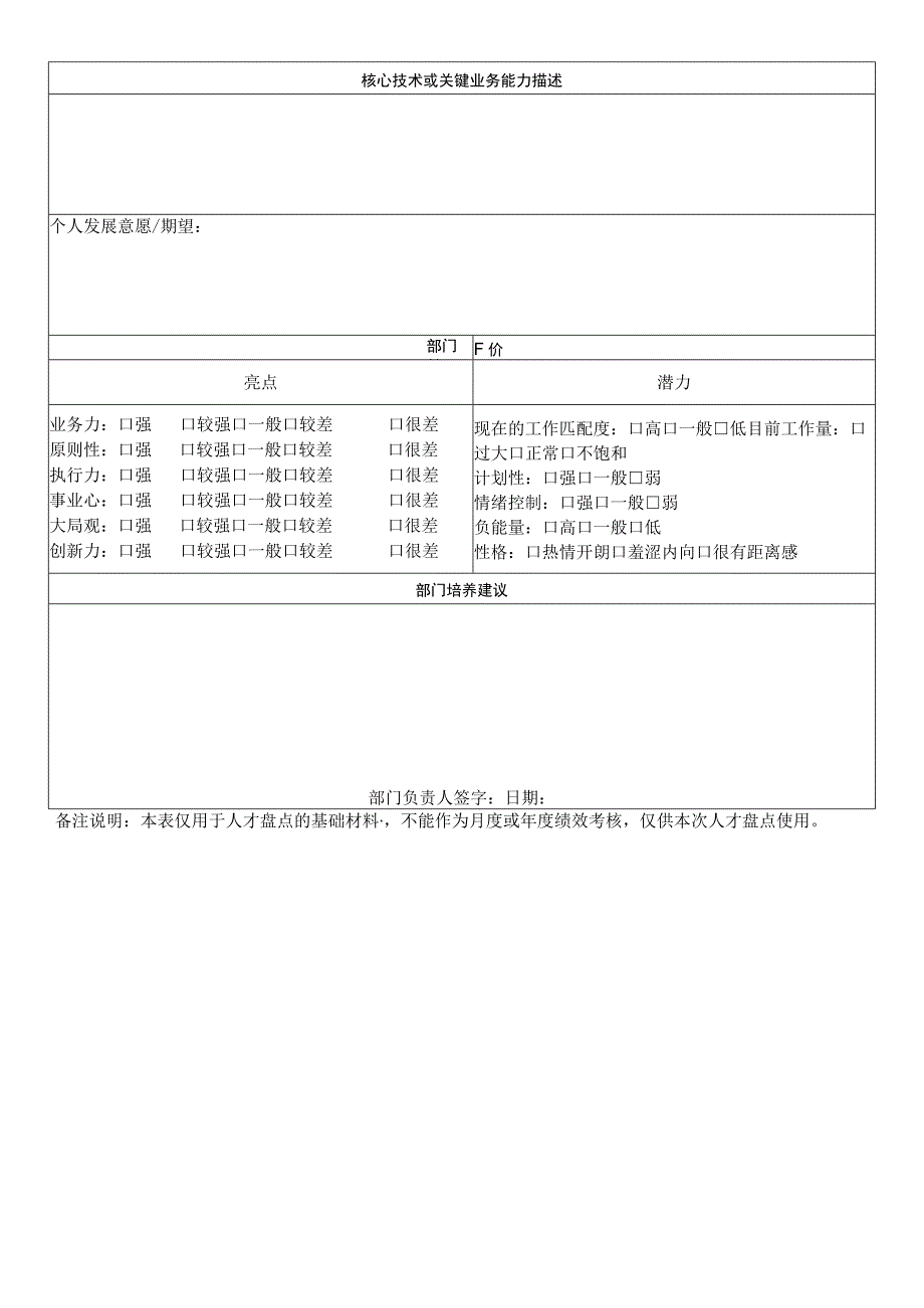 人才盘点表（参考模板）.docx_第2页