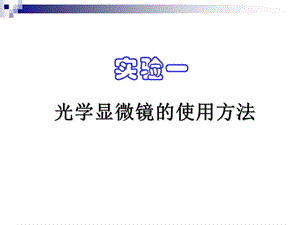 显微镜的使用方法.ppt