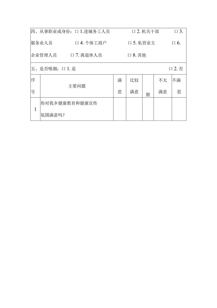 XX乡建成区卫生状况满意度调查方案.docx_第3页