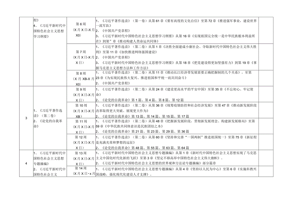 2023党员干部深入开展学习贯彻第二批主题教育工作个人学习计划表和主题教育个人读书计划表2.docx_第2页