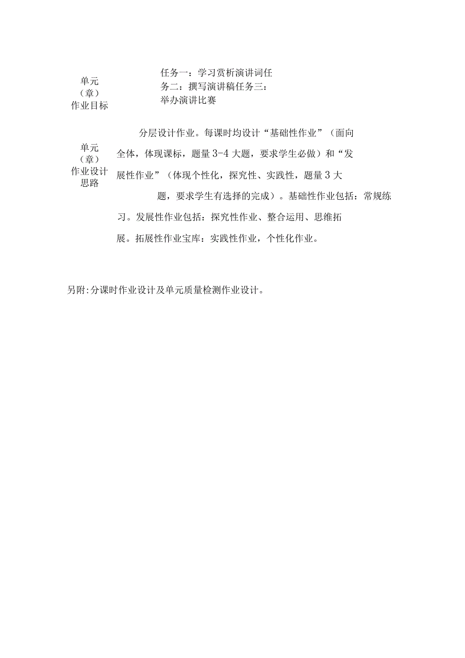 部编版八年级下册第四单元作业设计《最后一次讲演》.docx_第2页