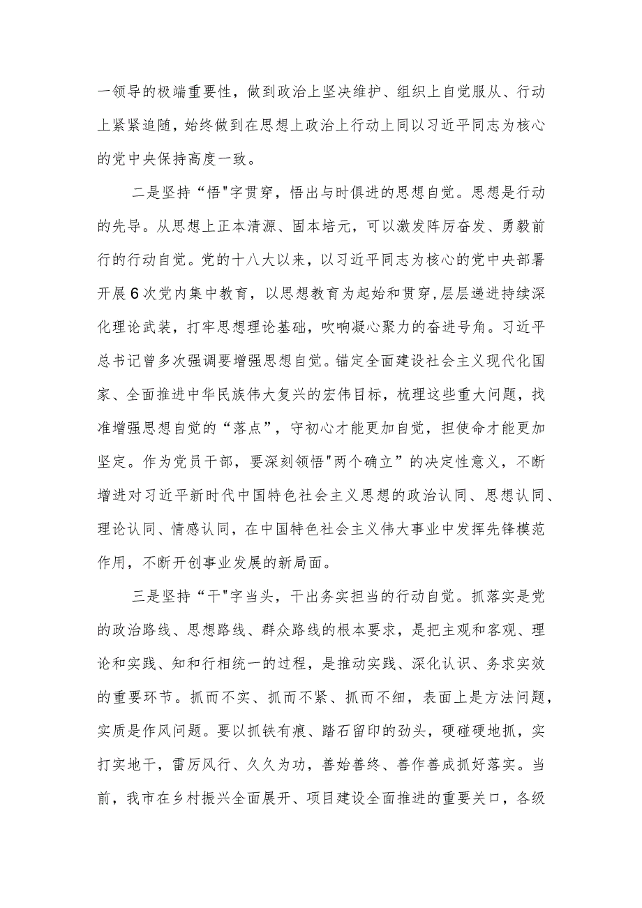 在2023年第二批主题教育理论学习专题研讨会上的发言合集2篇.docx_第2页