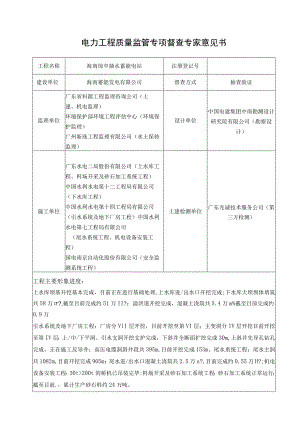 【附件】海南抽水蓄能电站工程专家意见书.docx