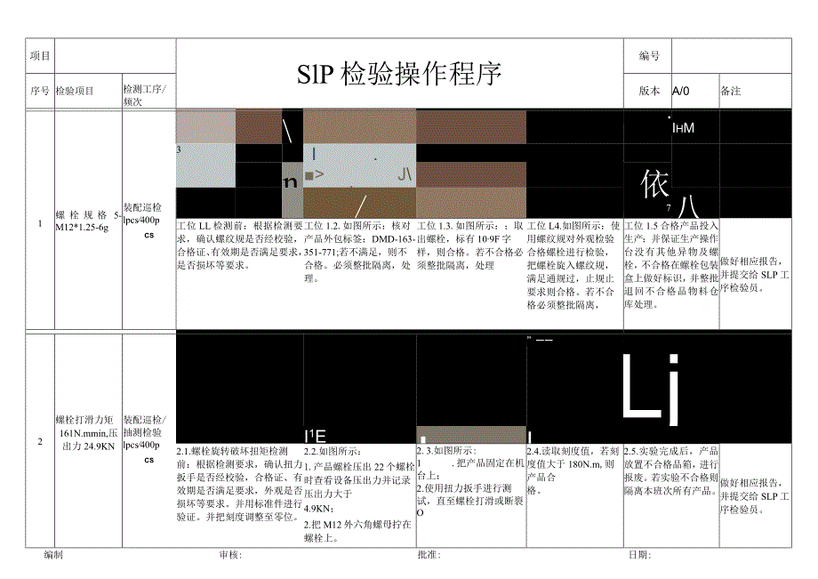 生产车间检验操作指导书（SIP).docx_第1页