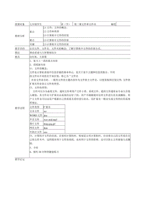 第2课《文件和文件夹》教案1-七年级下册信息技术【川教版】.docx