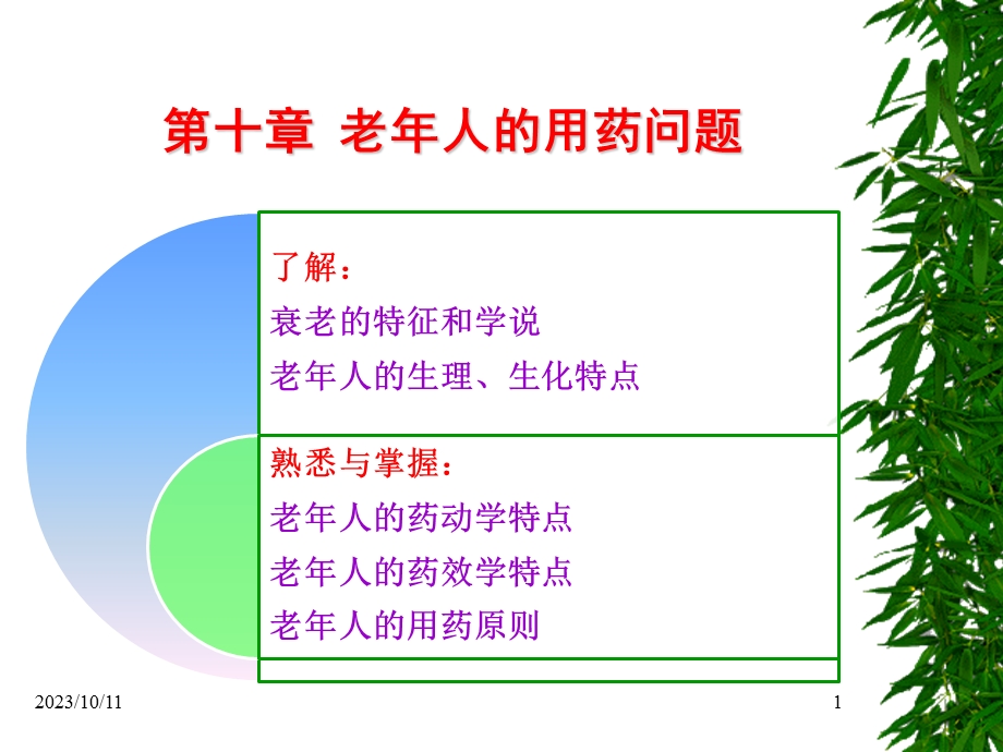 第10章老人的用药问题.ppt_第1页