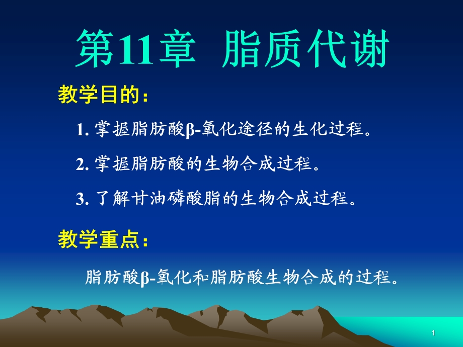 第11章脂质代谢.ppt_第1页