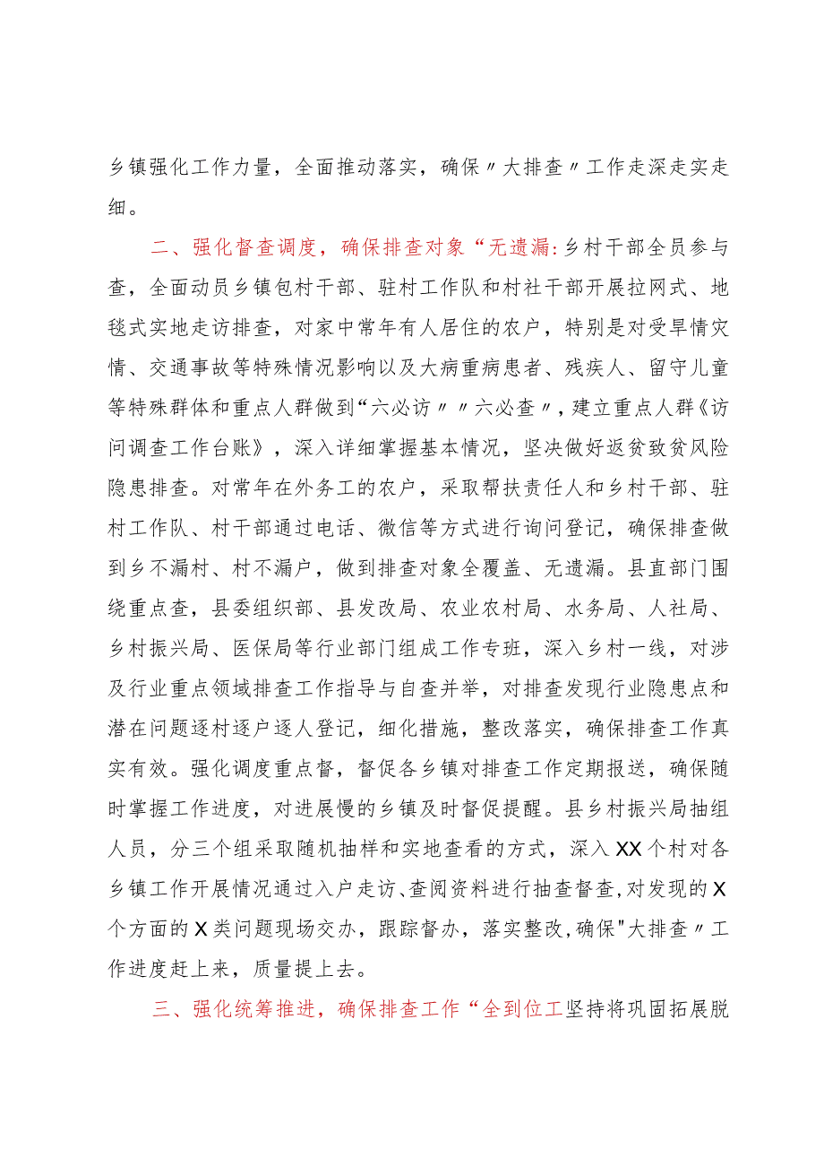 经验材料：推动巩固脱贫攻坚成果“大排查”见实效.docx_第2页