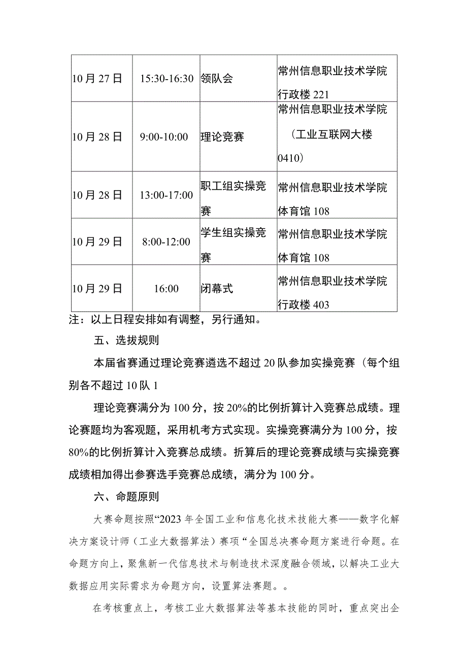 2023年全国工业和信息化技术技能大赛-工业大数据算法赛项大赛方案、实操和理论赛题样题、技术文件.docx_第2页