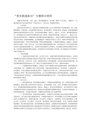 “重实践 建新功”专题研讨材料.docx