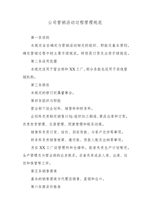 公司营销活动过程管理规范.docx