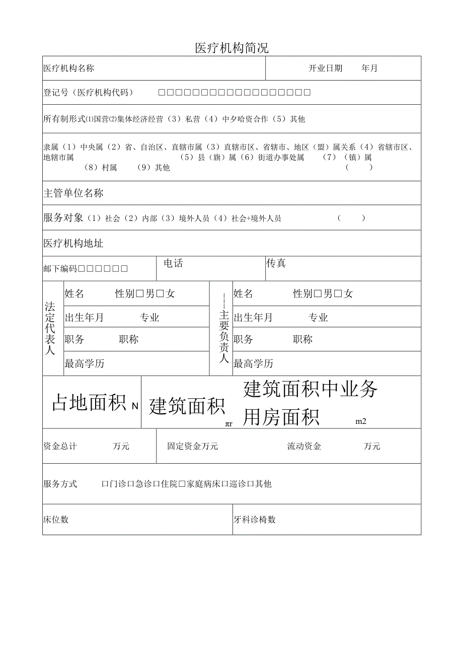 医院、社区、门诊部等医疗机构校验申请书.docx_第3页