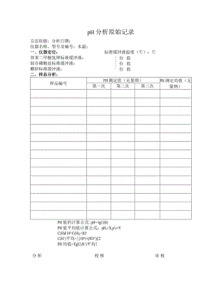 分析原始记录表.docx