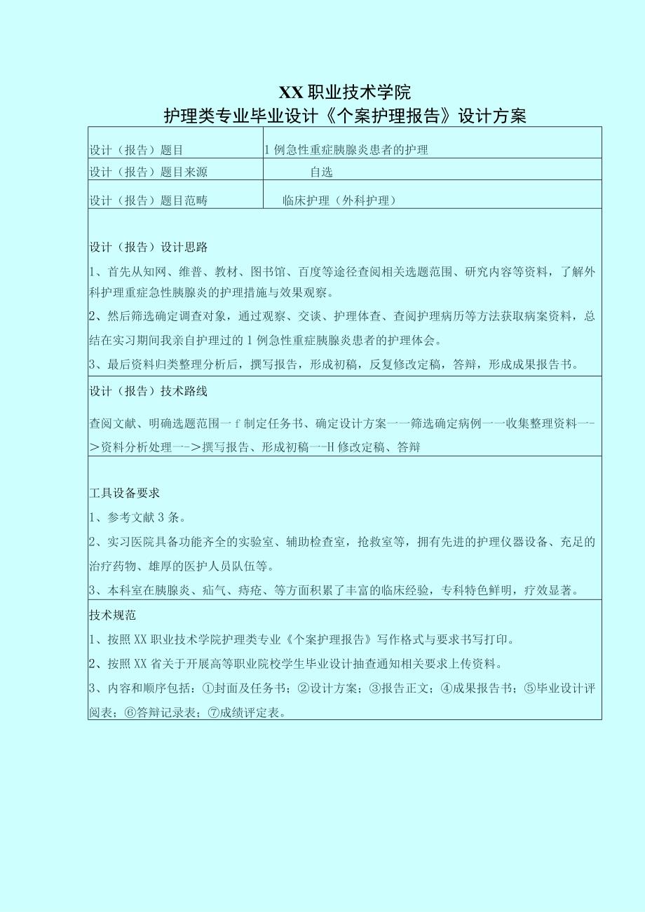 1例急性重症胰腺炎患者的个案护理.docx_第3页