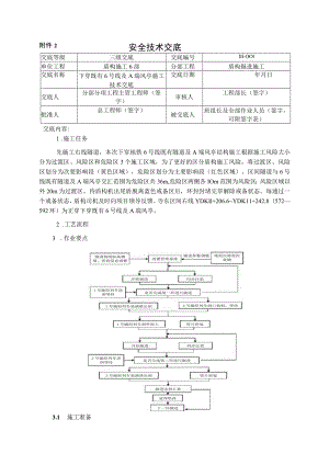 7.下穿重要结构物施工安全技术交底√√.docx