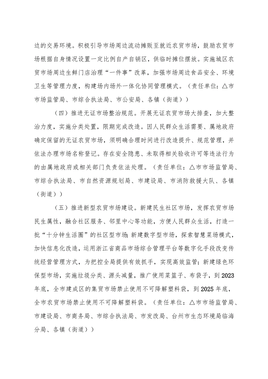 临海市农贸市场更新提质四年行动计划（2023－2026年）.docx_第3页