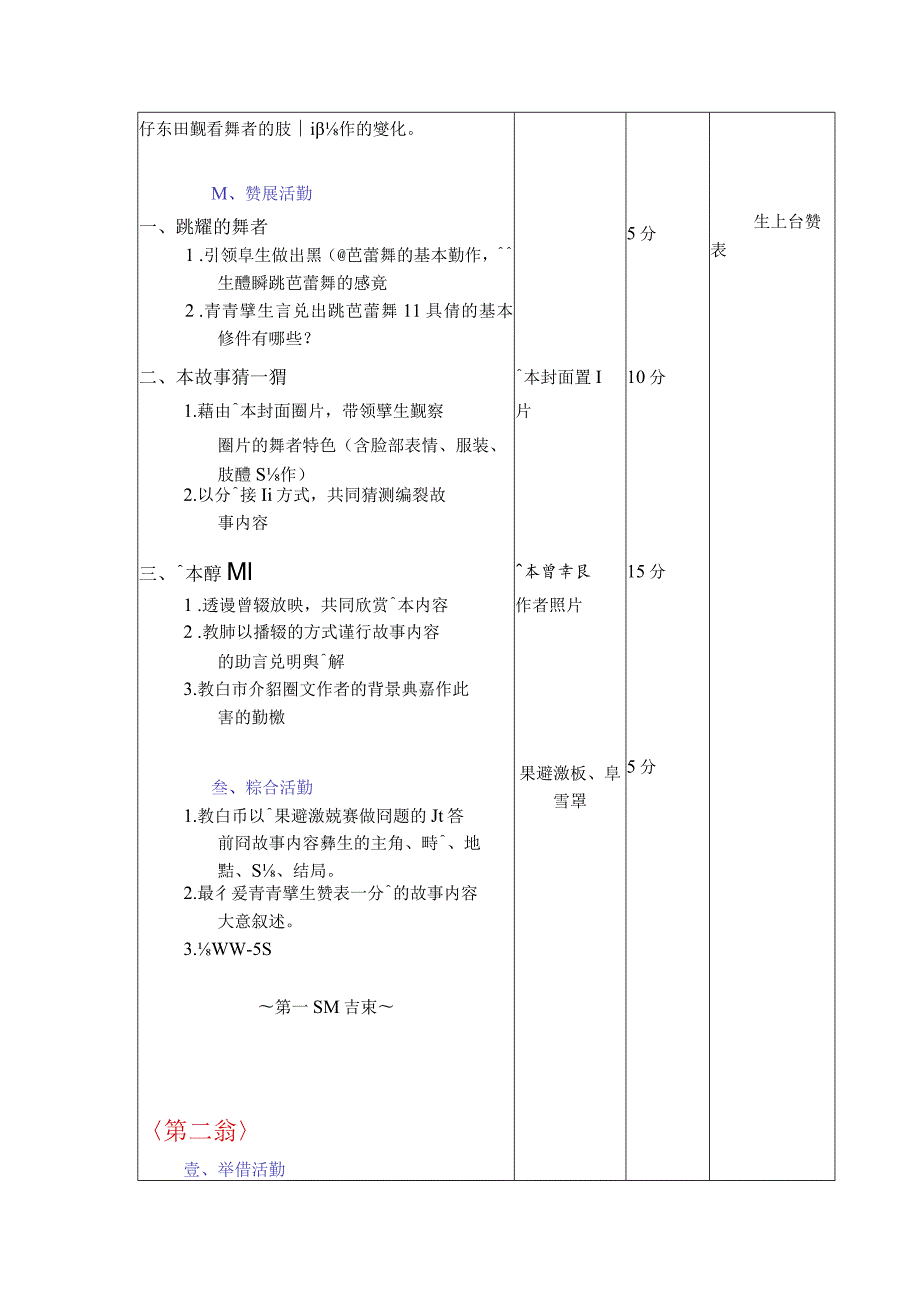 幼儿园绘本阅读《大脚ㄚ跳芭蕾》教案.docx_第3页