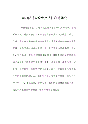 驾驶员学习新《安全生产法》心得感悟十三篇.docx