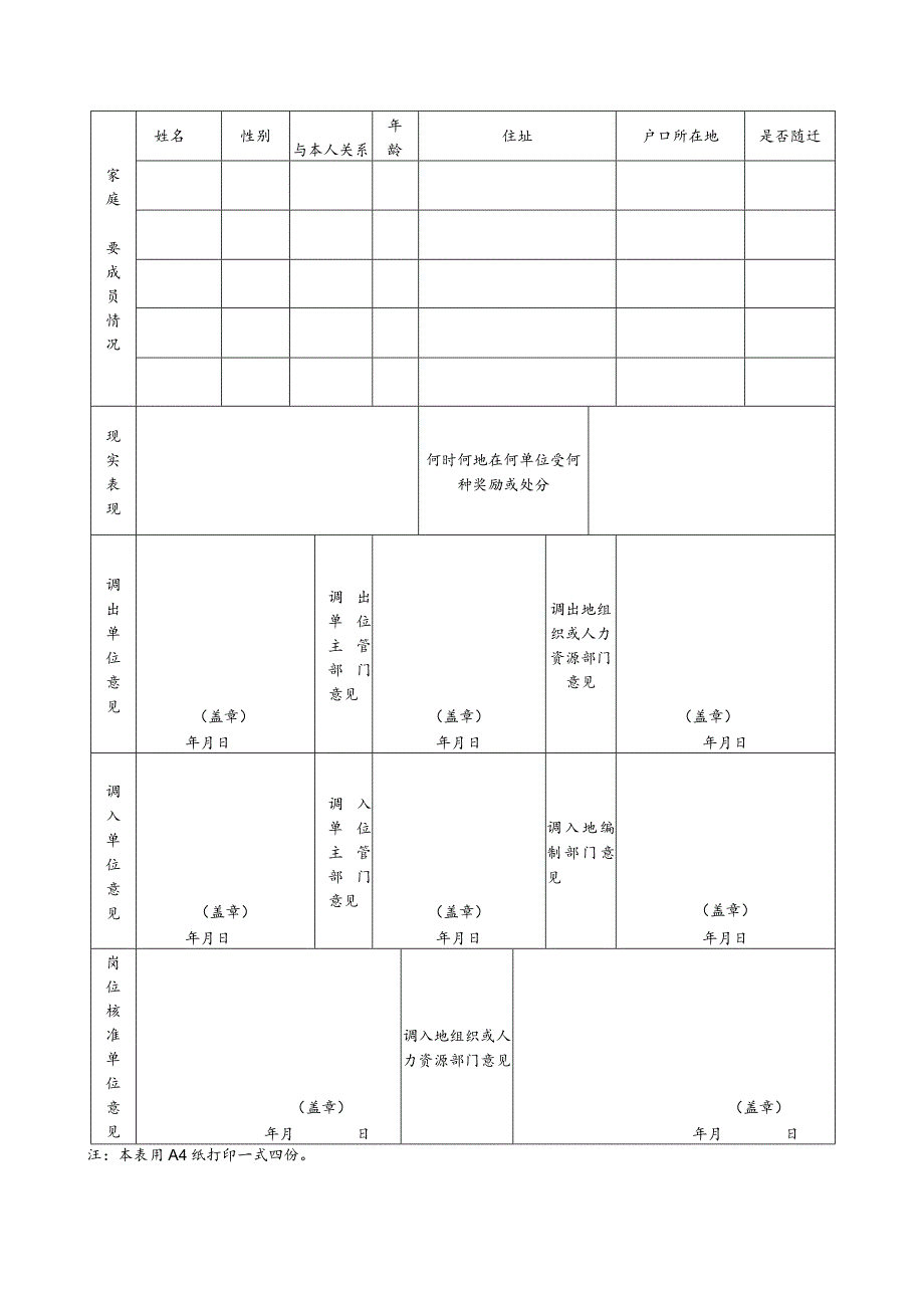 事业人员（工人）调动表.docx_第2页