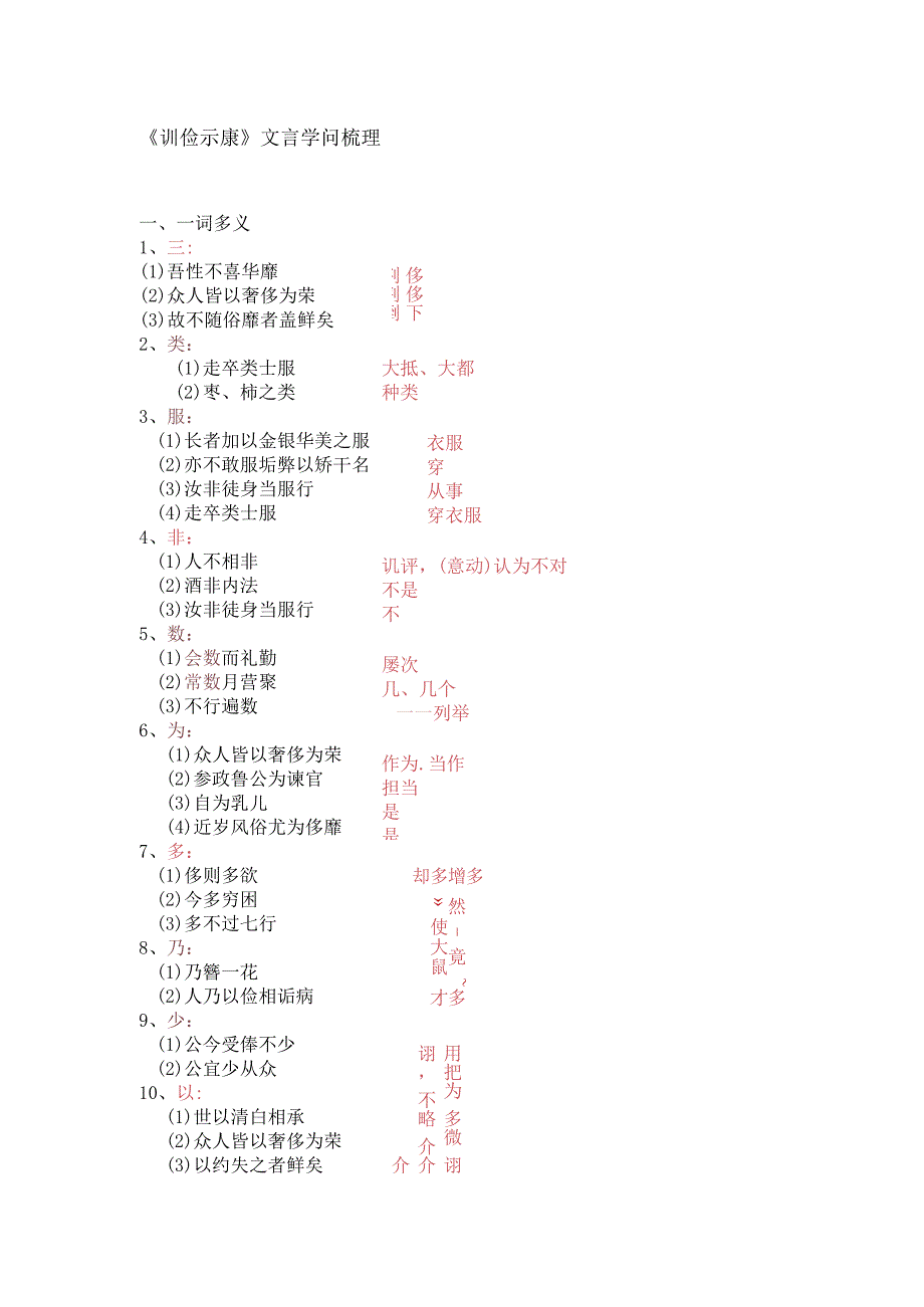 《训俭示康》文言知识梳理.docx_第1页