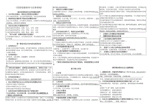 《思想道德修养与法律基础》期末复习资料.docx