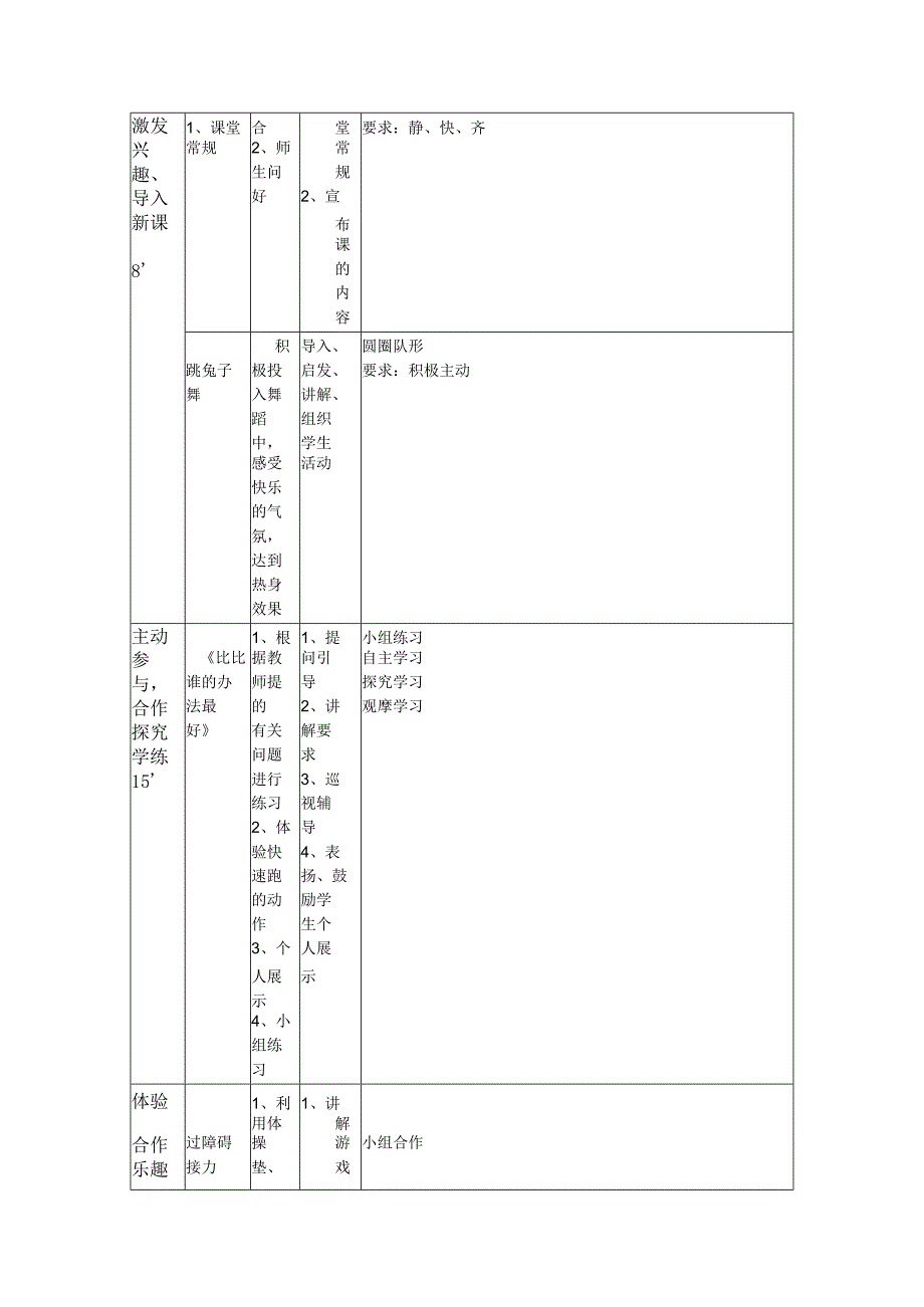 一年级体育30米快速跑教案.docx_第2页