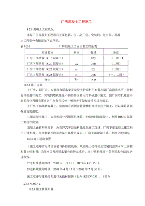 某厂房混凝土工程施工.docx