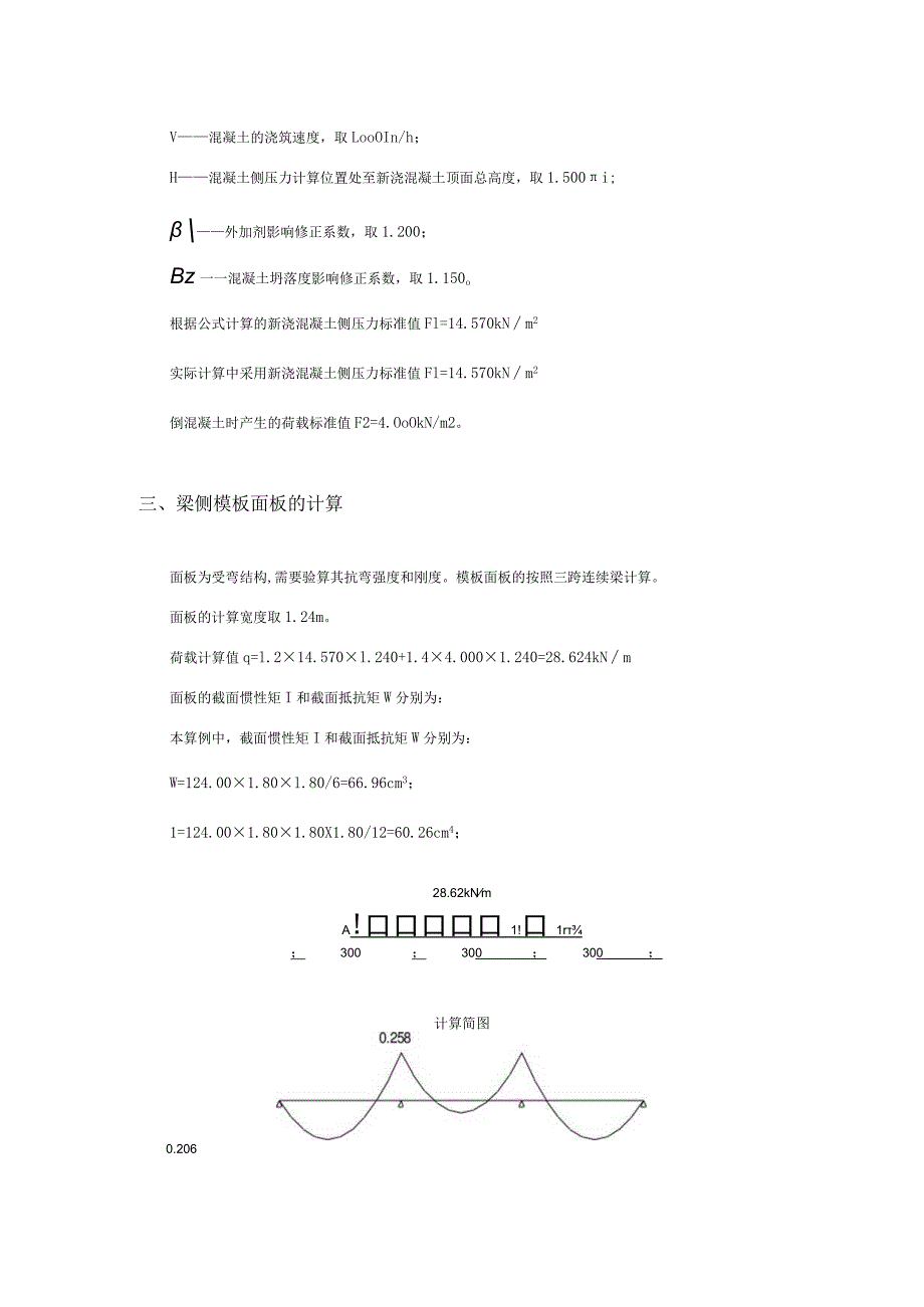 大荷载梁500×1500梁侧模计算书.docx_第2页