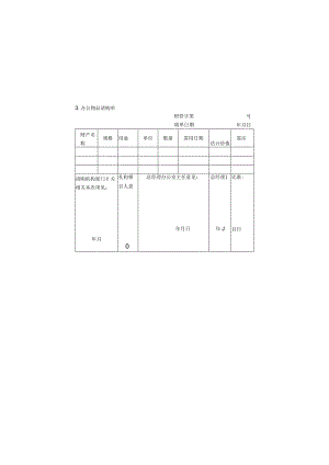 企业管理资料范本办公物品请购单.docx