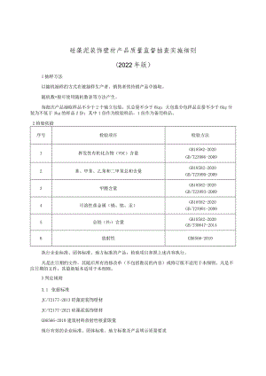 硅藻泥装饰壁材产品质量监督抽查实施细则（2022年版）.docx