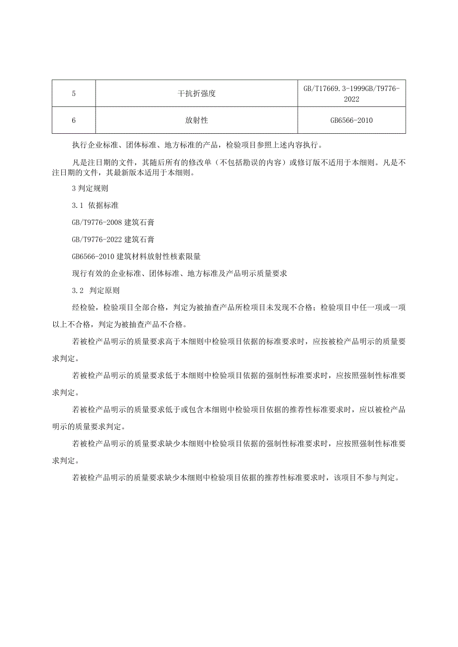 建筑石膏产品质量监督抽查实施细则（2023年版）.docx_第2页