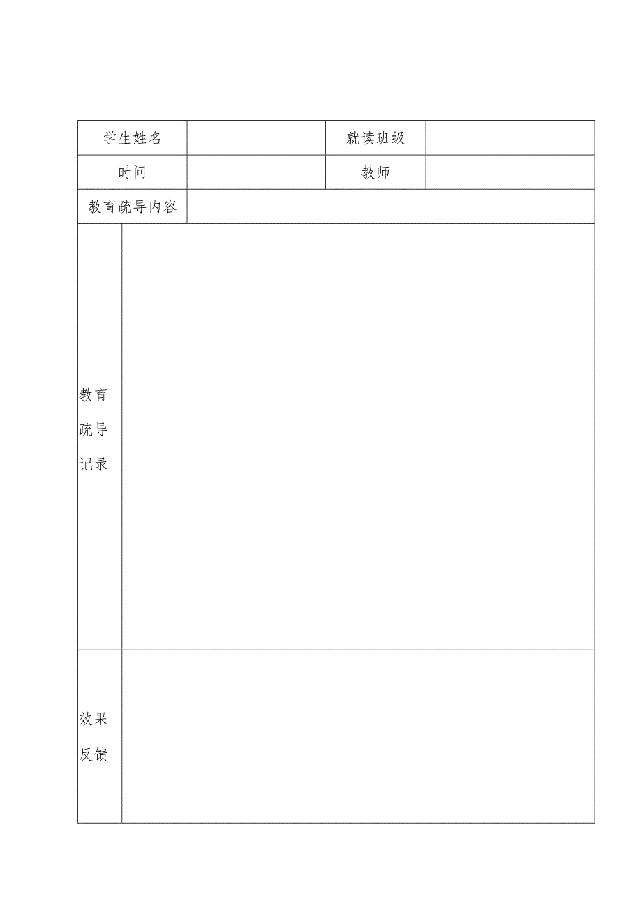 学校预防欺凌和暴力特殊学生档案.docx_第2页