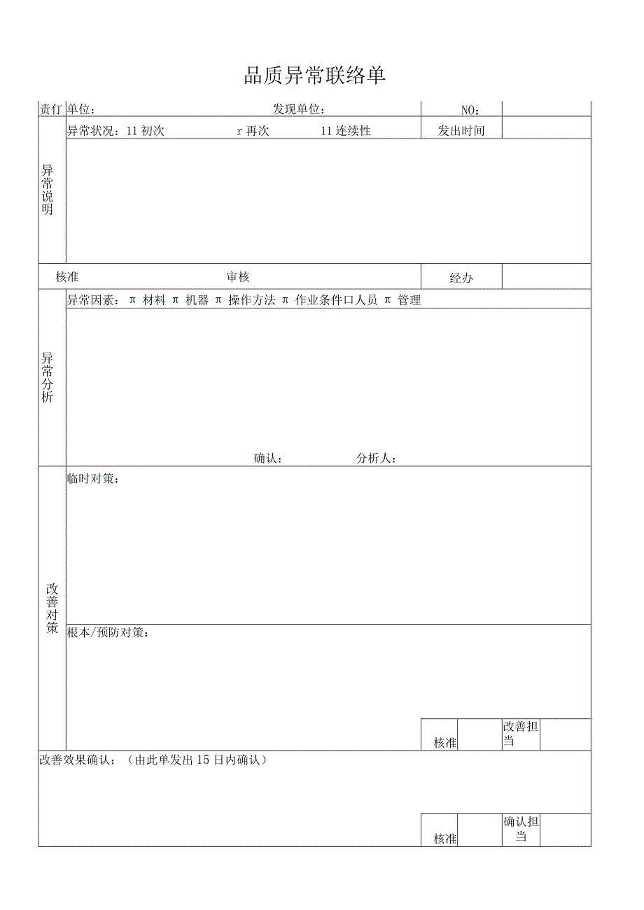 品质异常联络单.docx_第1页