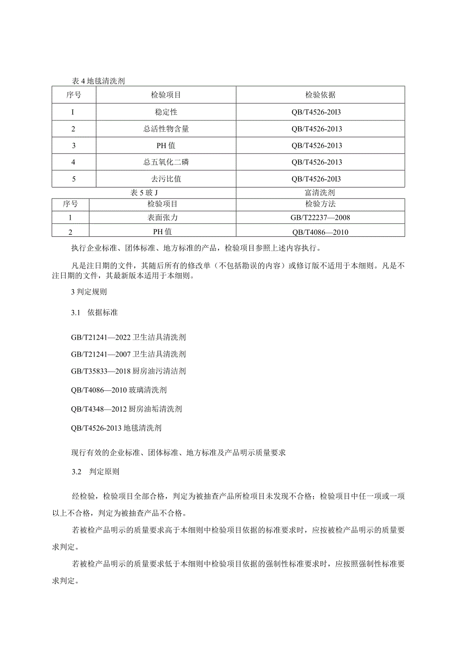 家居清洁剂产品质量监督抽查实施细则（2023年版）.docx_第2页