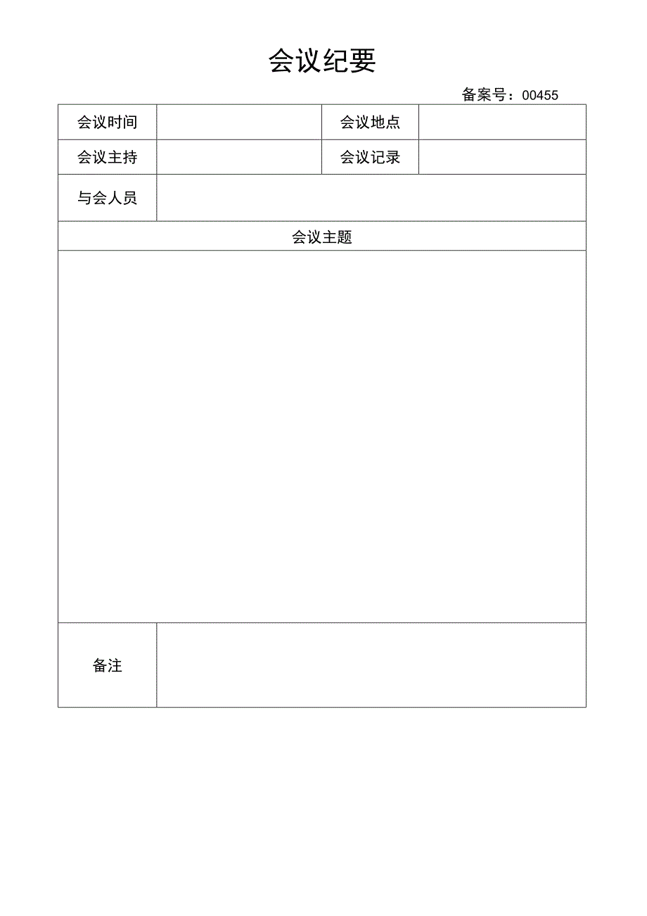 会议管理会议记录.docx_第2页