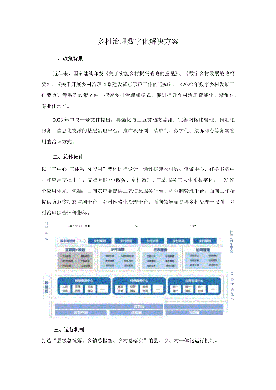 乡村治理数字化解决方案.docx_第1页