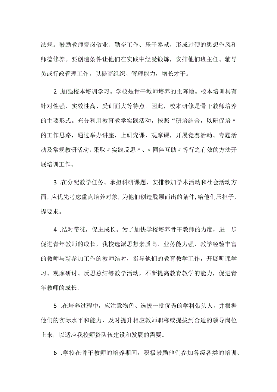 学校骨干教师培养计划及措施.docx_第3页