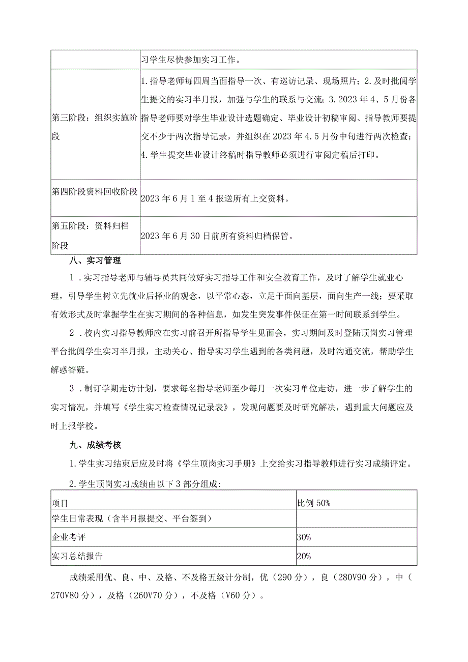 会计专业学生岗位实习计划.docx_第3页