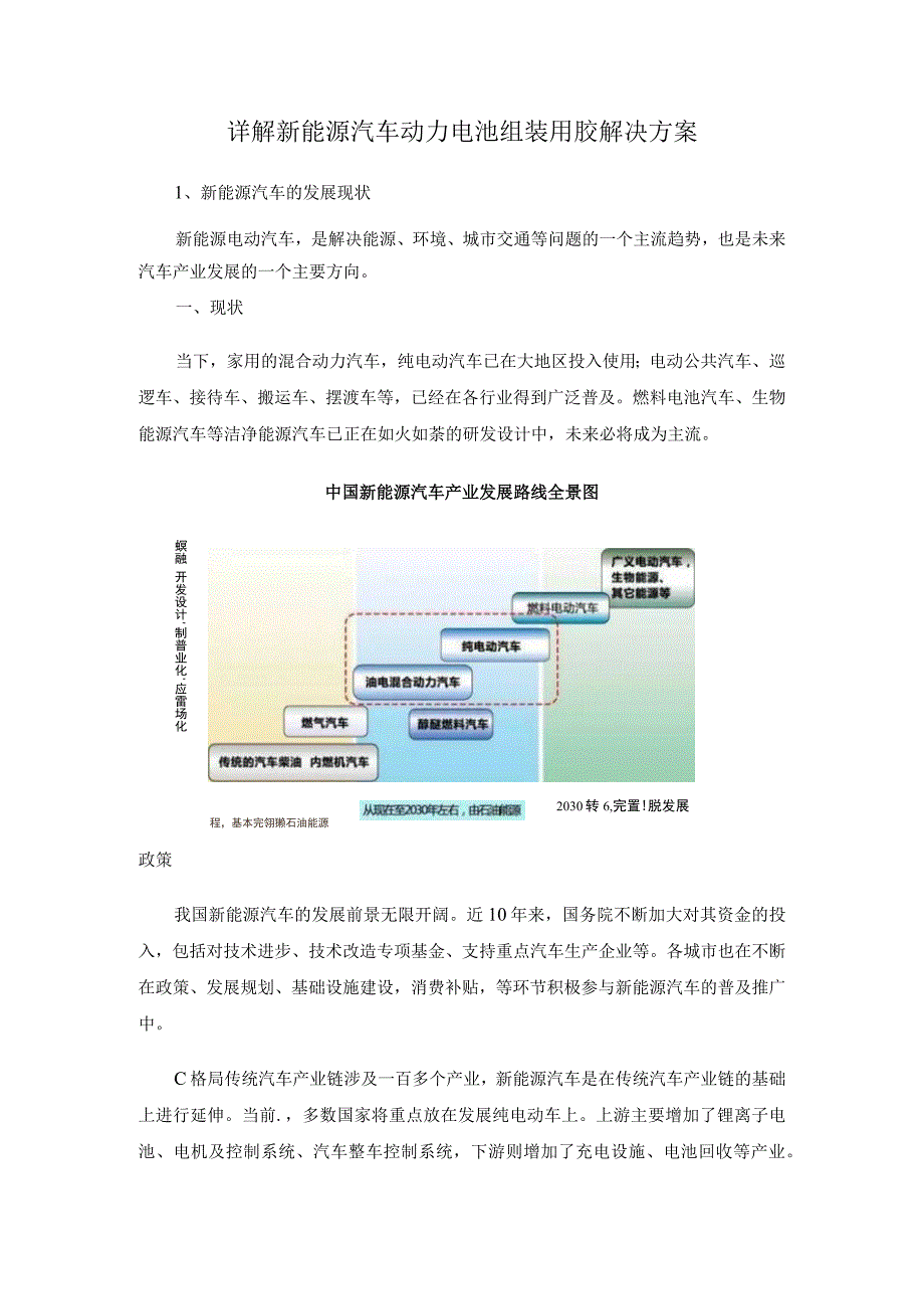 详解新能源汽车动力电池组装用胶解决方案.docx_第1页