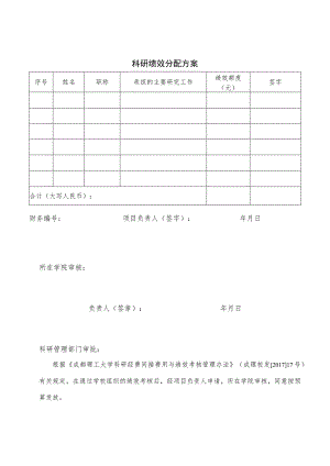 科研绩效分配方案.docx