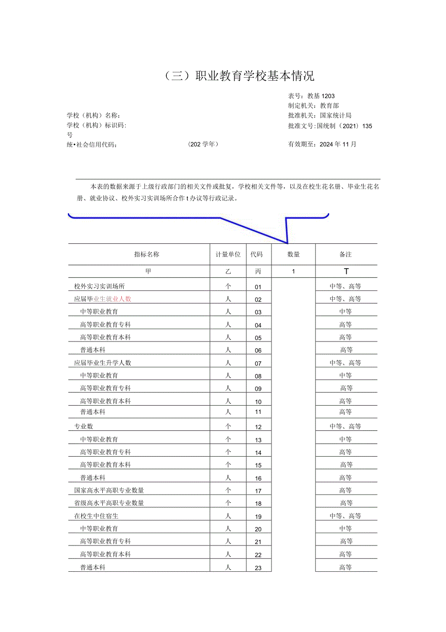 教基1203职业教育学校基本情况.docx_第1页