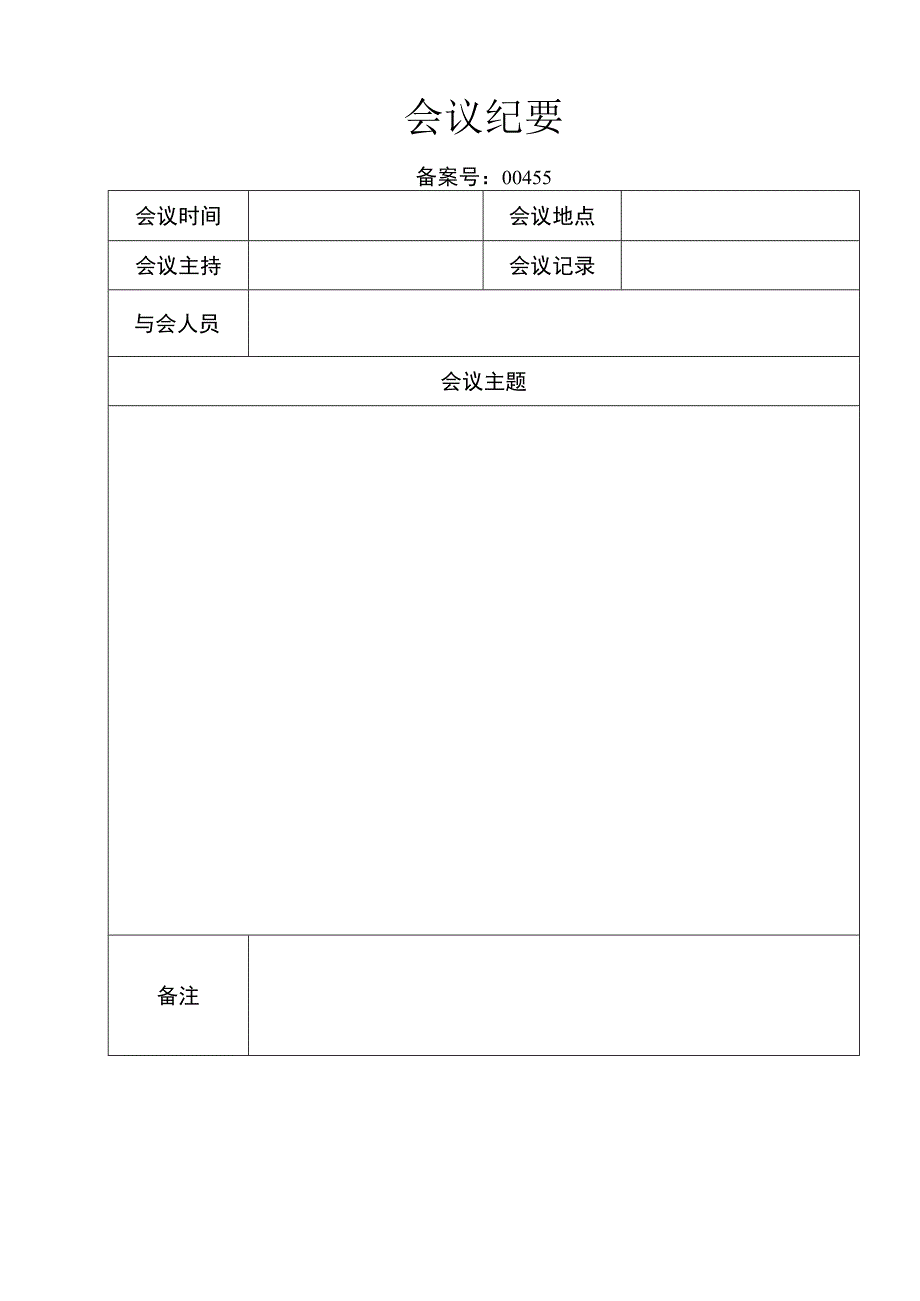 会议纪要内容表.docx_第2页