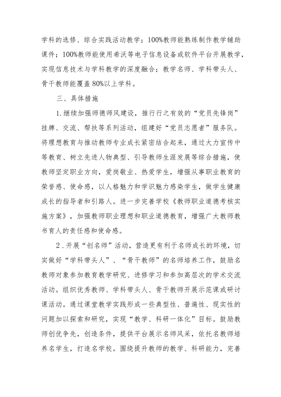 中学教师专业发展规划（2021-2025年）.docx_第2页