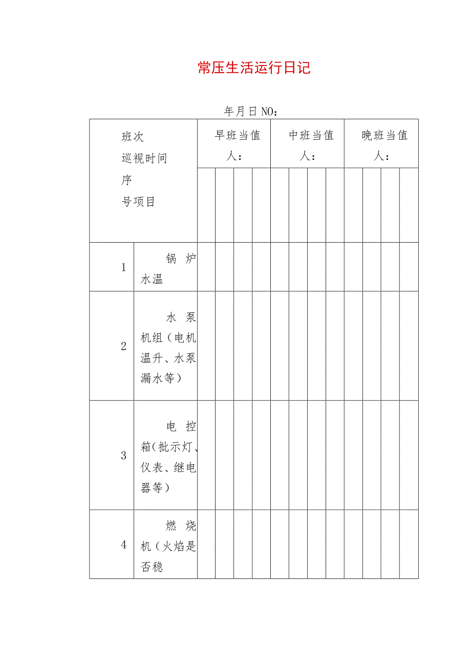 常压生活运行日记.docx_第1页