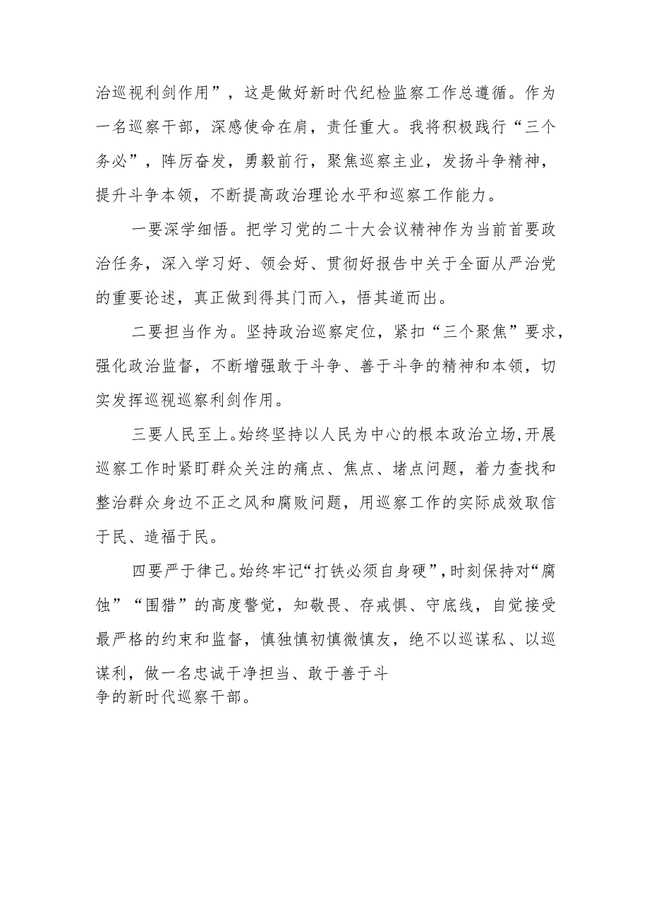 基层纪检监察干部学习贯彻二十大精神心得感悟十一篇.docx_第3页