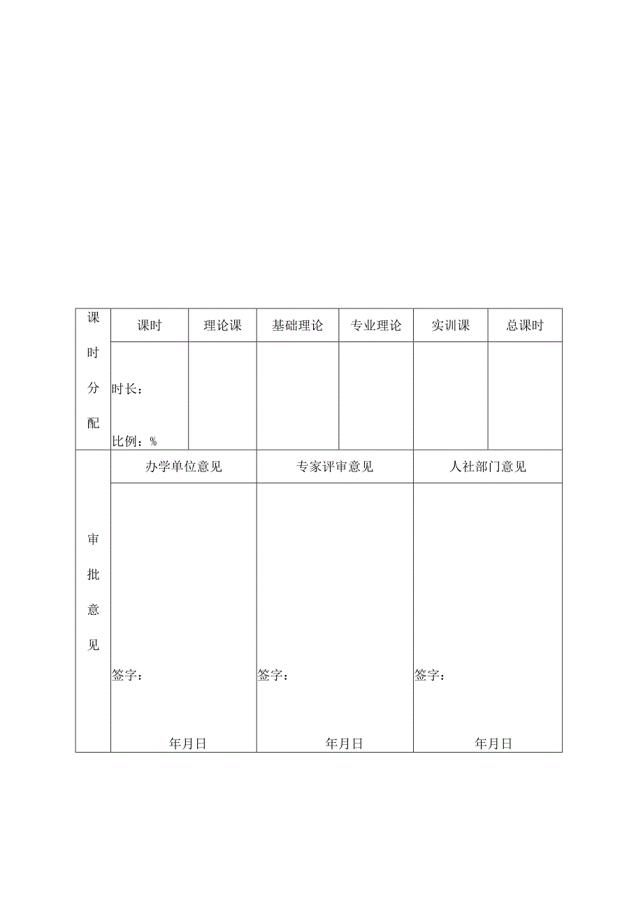 辽宁省民办职业培训学校教学计划呈报表.docx_第2页