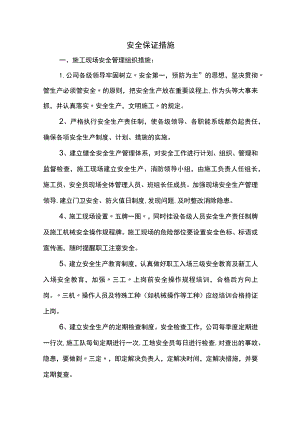 安全保证措施(详细).docx