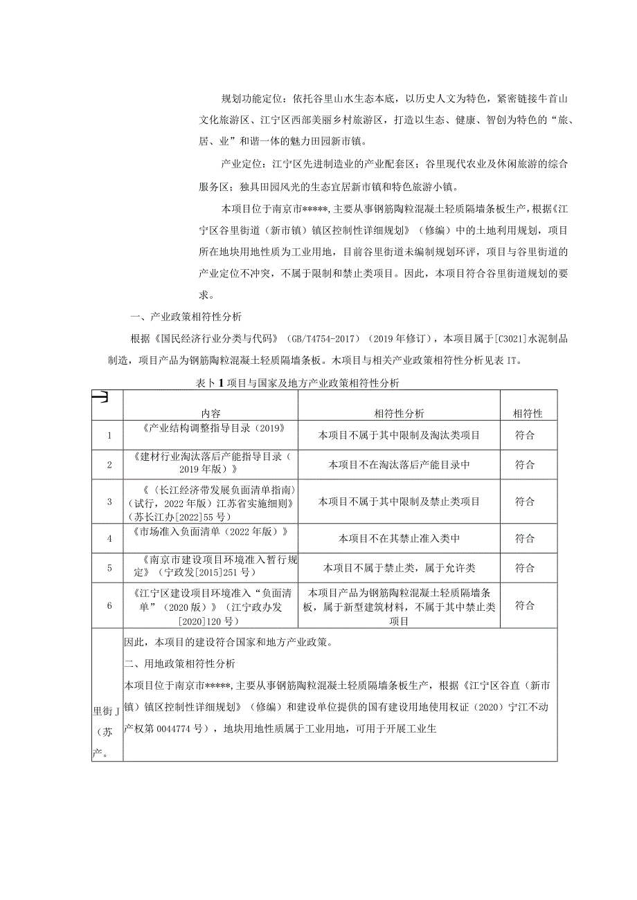 年产20万立方米钢筋陶粒混凝土轻质隔墙条板生产线建设项目环评报告表.docx_第3页